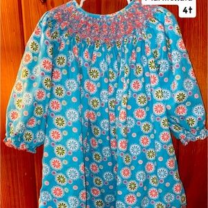 Smocked dress 4t